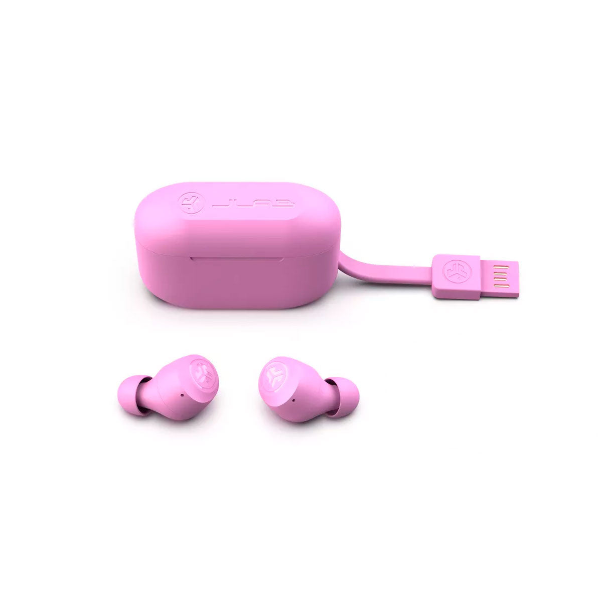 Audífonos Inalámbricos color Rosa, JLab Go Air Pop True Wireless (Reacondicionado)