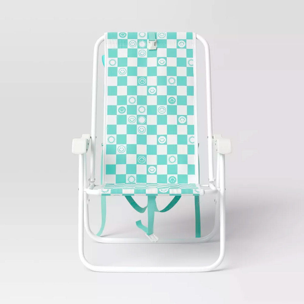 Silla de Playa Portátil color Aqua, Sun Squad