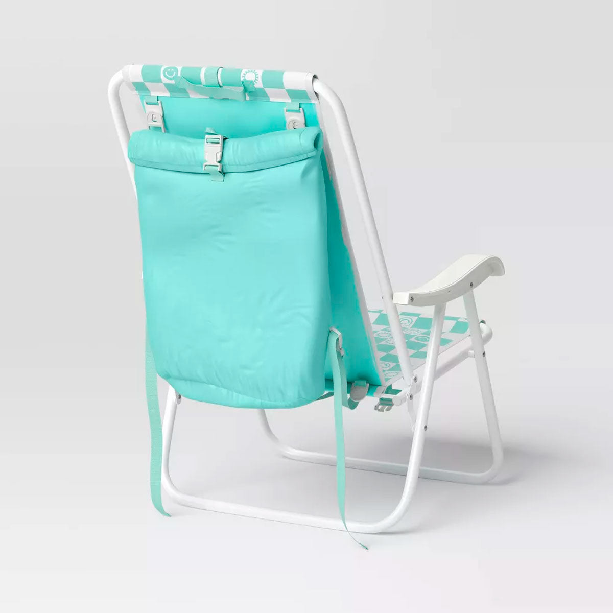 Silla de Playa Portátil color Aqua, Sun Squad