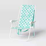 Silla de Playa Portátil color Aqua, Sun Squad