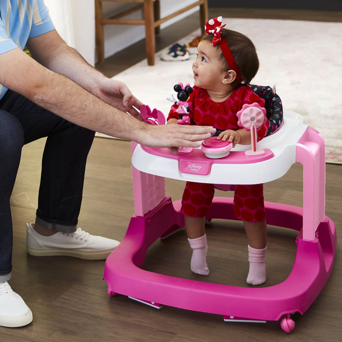 Andador de Desarrollo con Diseño de Minnie Mouse, Disney Baby
