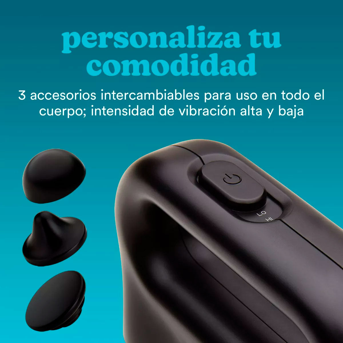 Masajeador Portátil de Vibración para Cuerpo Completo, Homedics