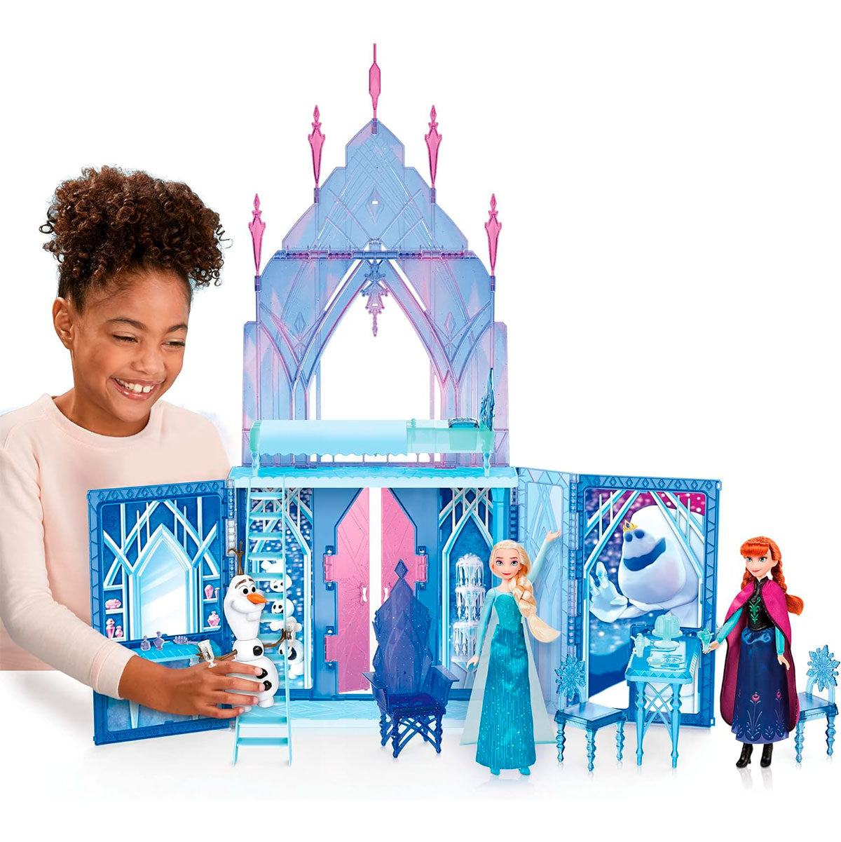 Castillo de Elsa, Frozen Disney's 2 Elsa's Fold and Go