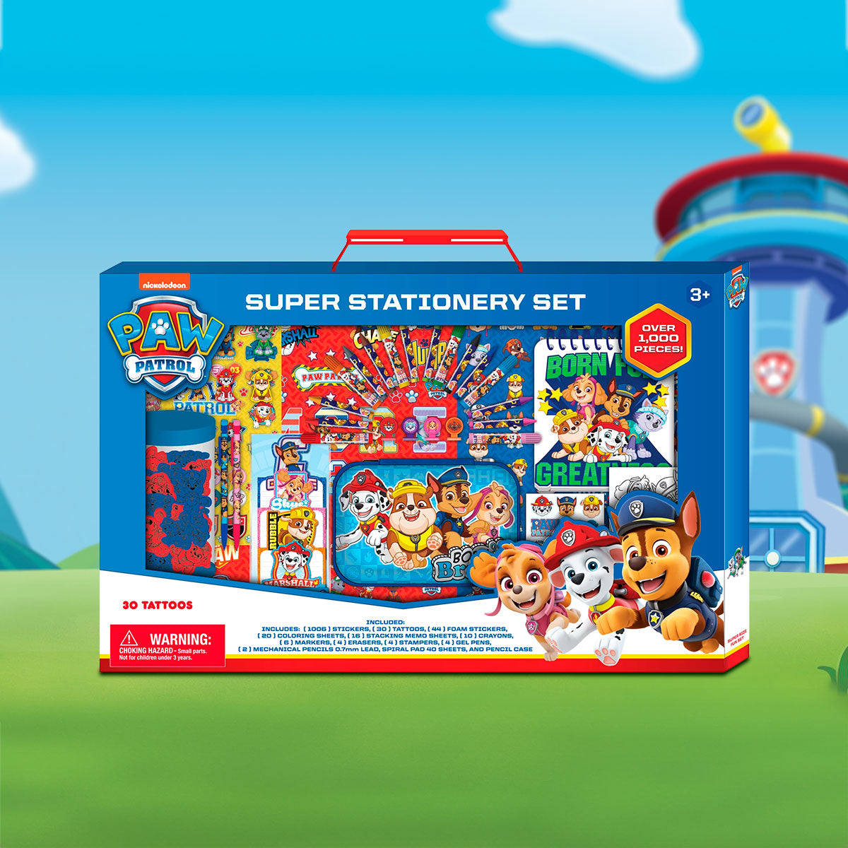 Set de Papelería Multicolor Paw Patrol, Nickelodeon