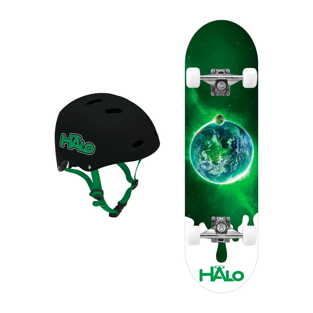 Set de Patineta + Casco, Halo Rise Above