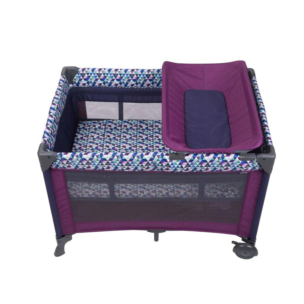 Cuna Babideal Blossom II, color Morado