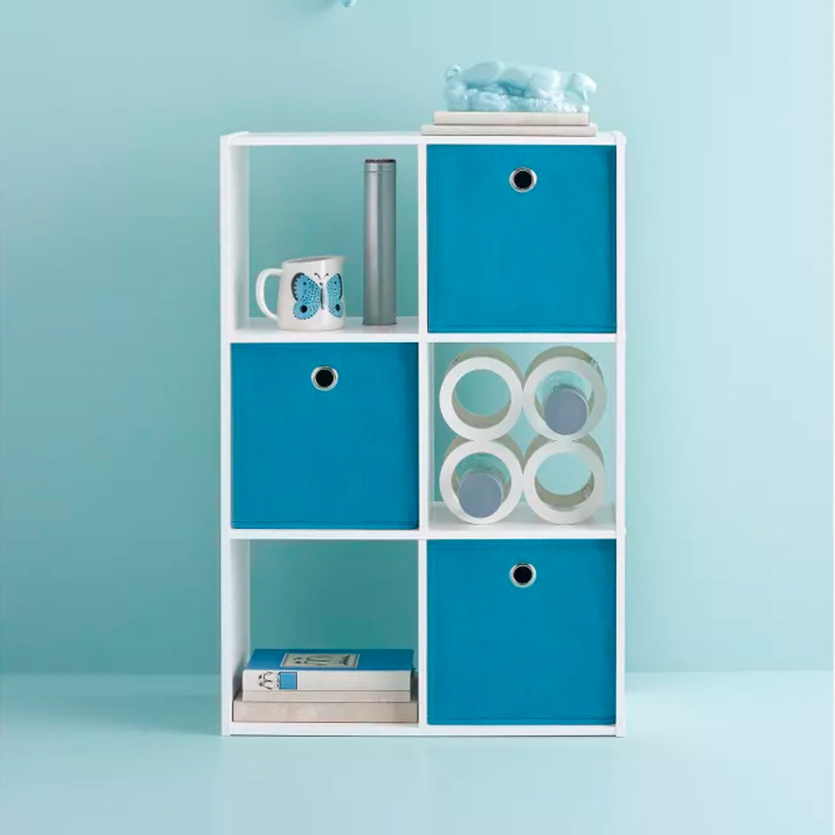 Mueble Organizador de 6 Cubos, Room Essentials