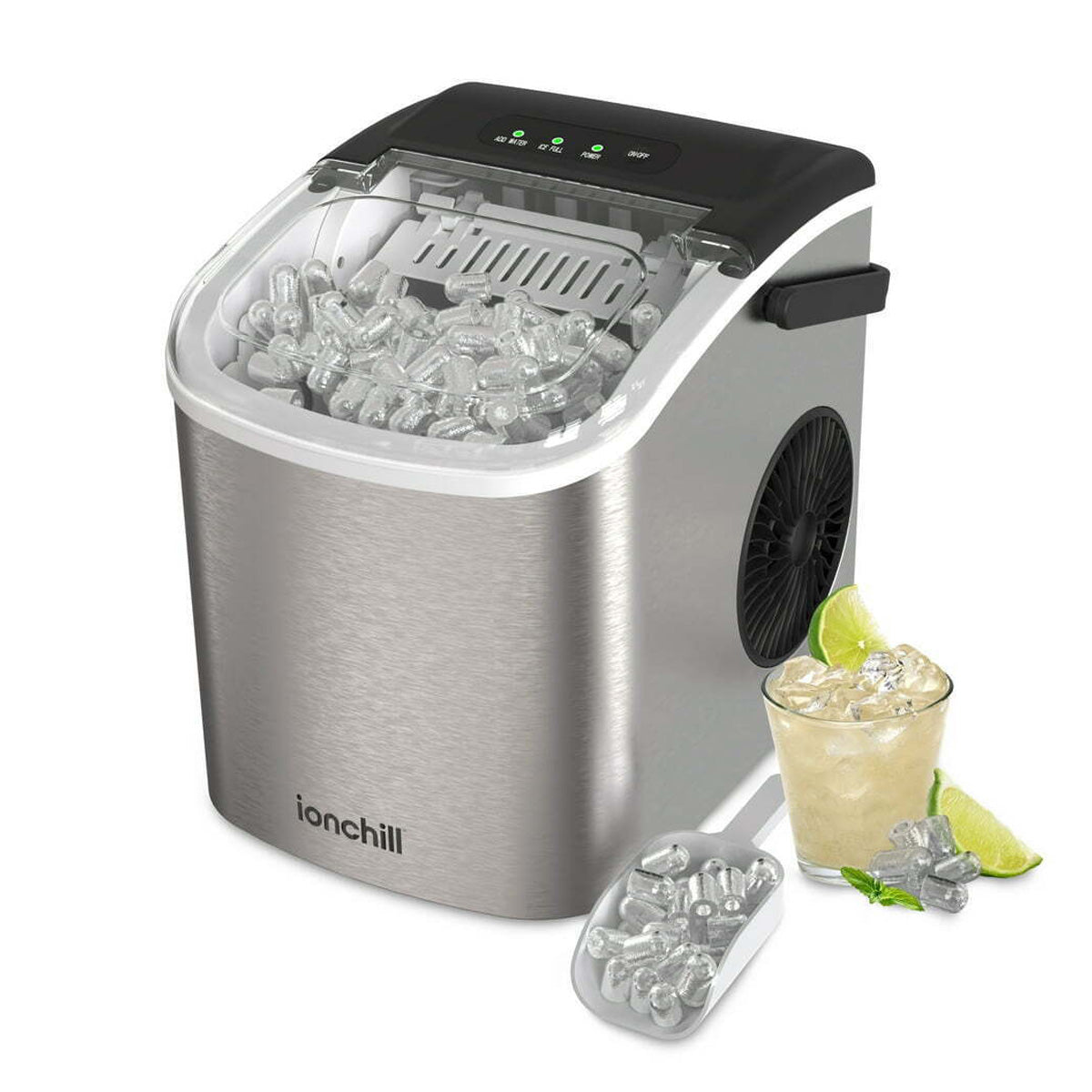 Máquina Portátil para Hacer Hielo, IonChill