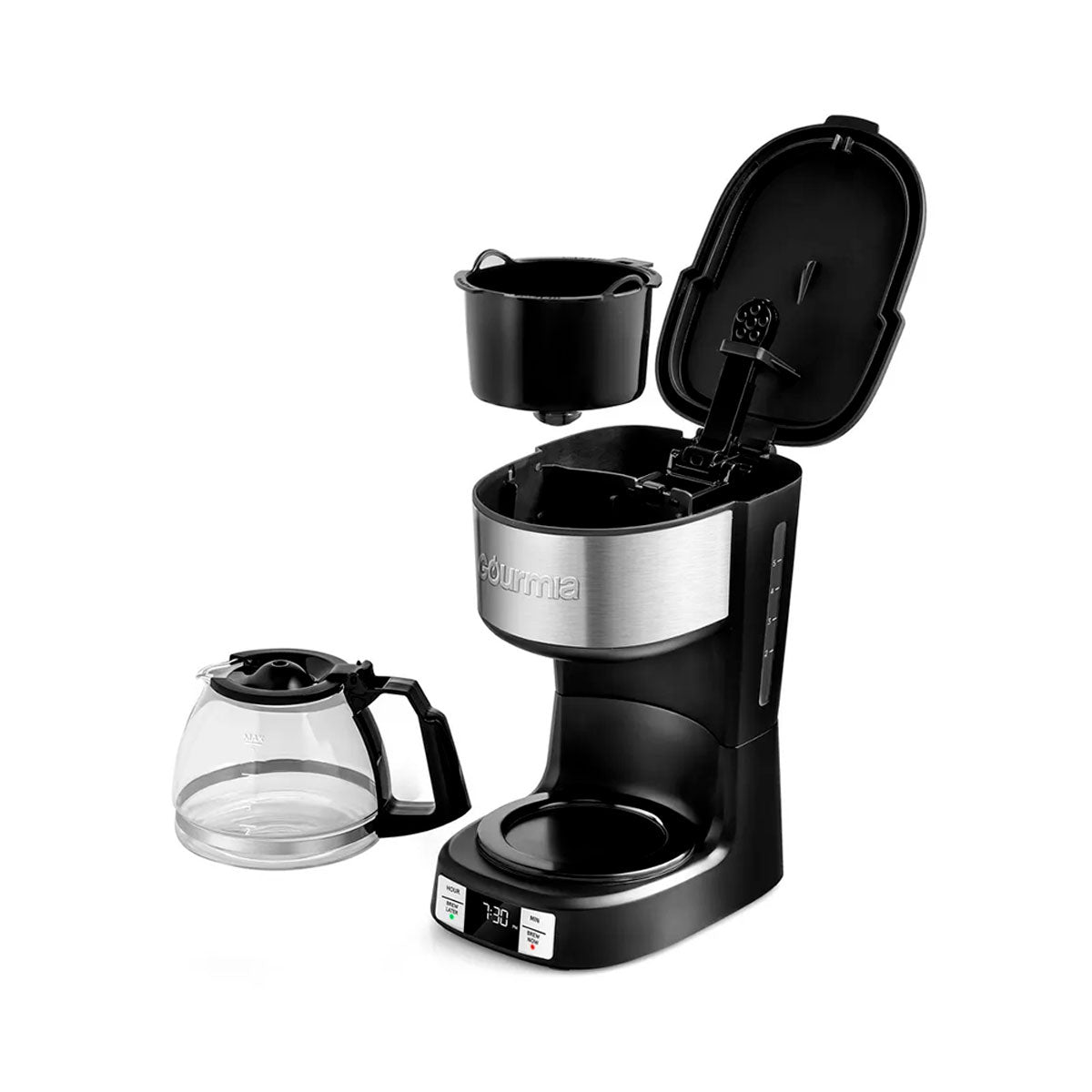 Cafetera Programable de 5 Tazas, Gourmia
