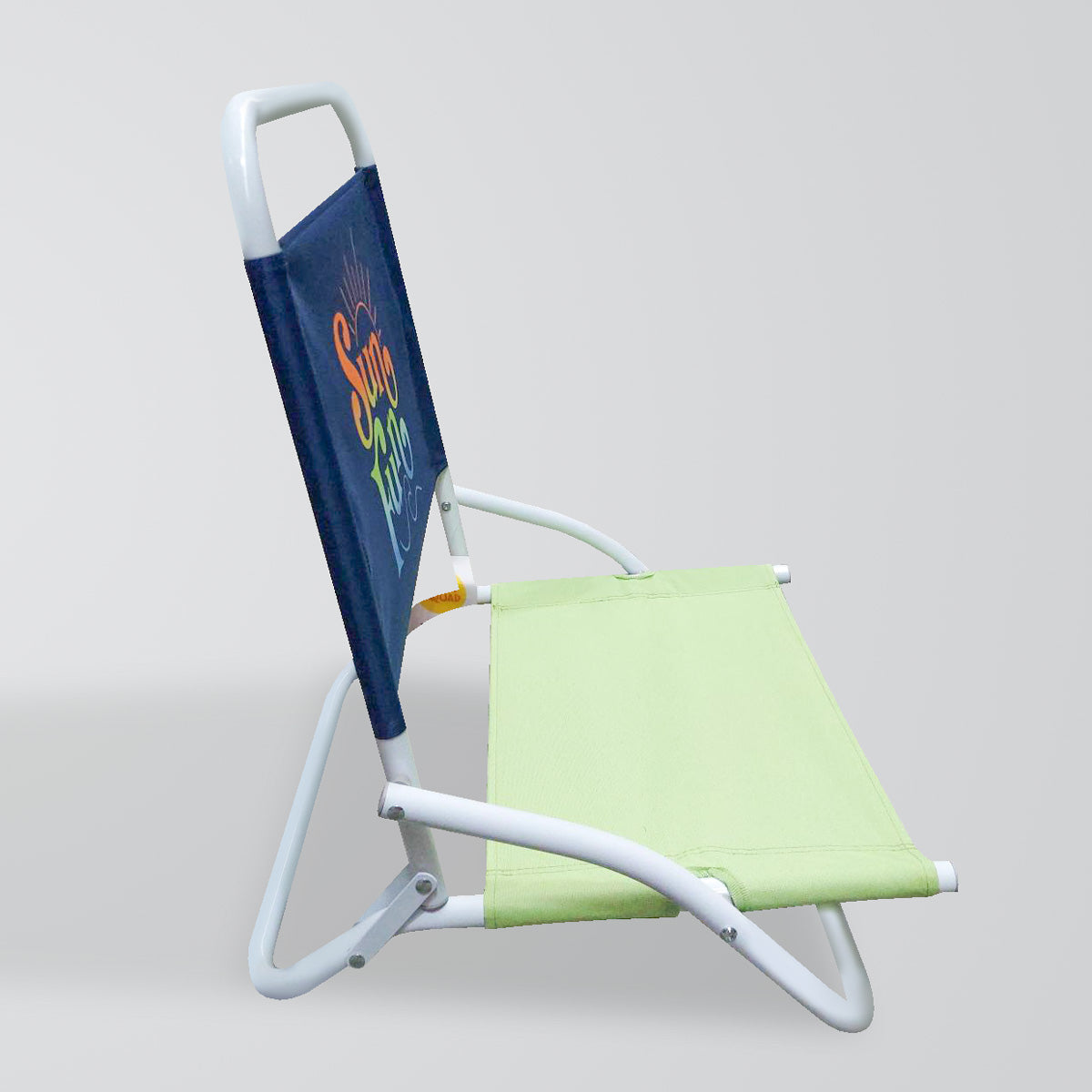 Silla de Playa Sun Fun color Azul con Verde