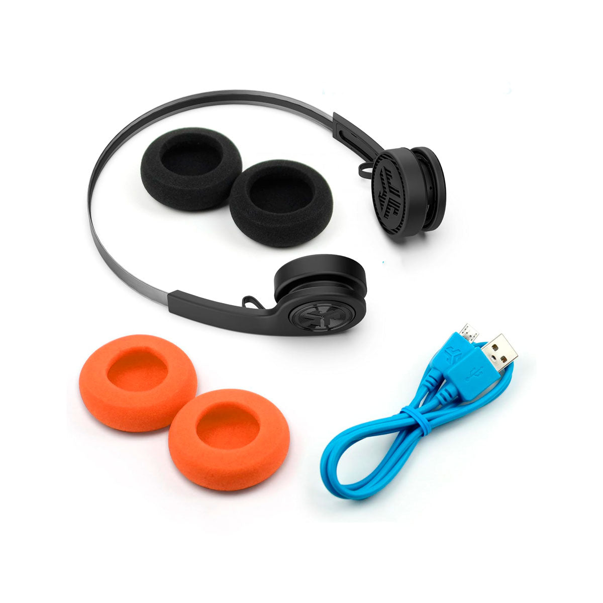 Auriculares Retro Inalámbricos, JLab Rewind (Reacondicionado)