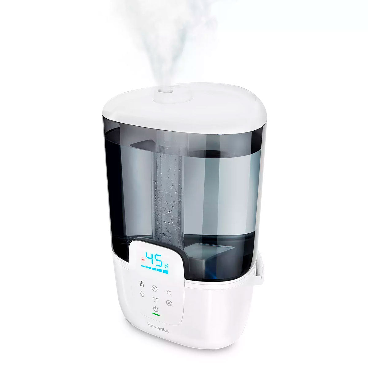 Humidificador Ultrasónico 2G de Niebla Cálida, Homedics