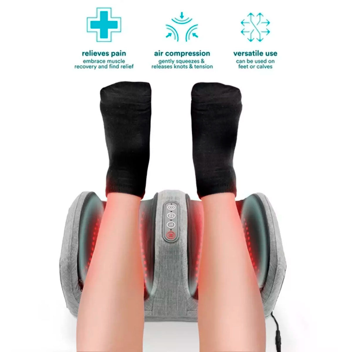 Masajeador Shiatsu-Air para Pies y Pantorrillas, Homedics