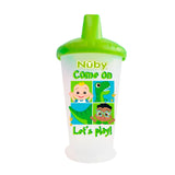 Vaso entrenador con Boquilla de Cocomelon Let´s Play color Verde 240ml