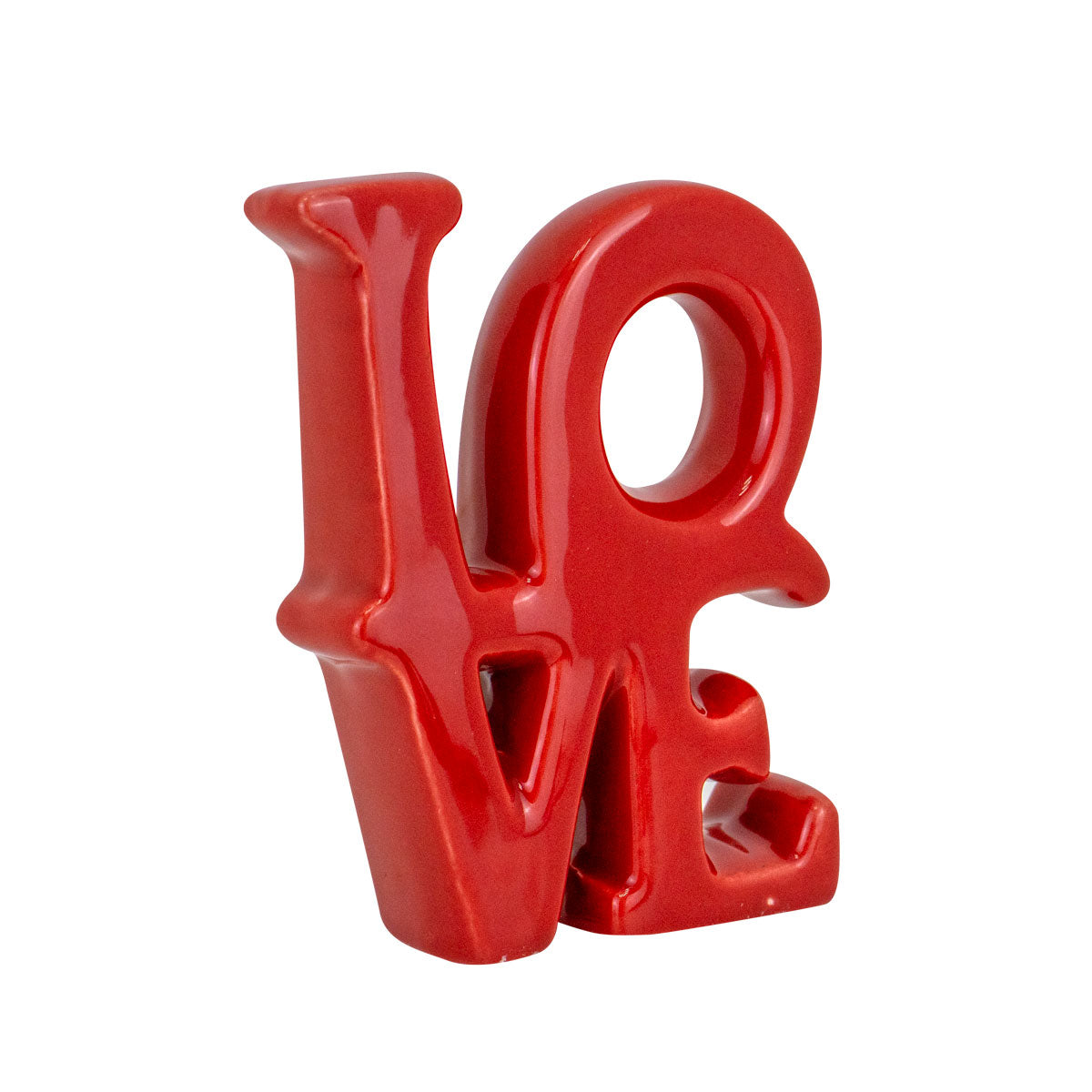 Palabra Decorativa "Love" color Rojo