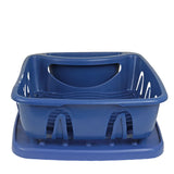 Escurridor de Plástico, Color Azul