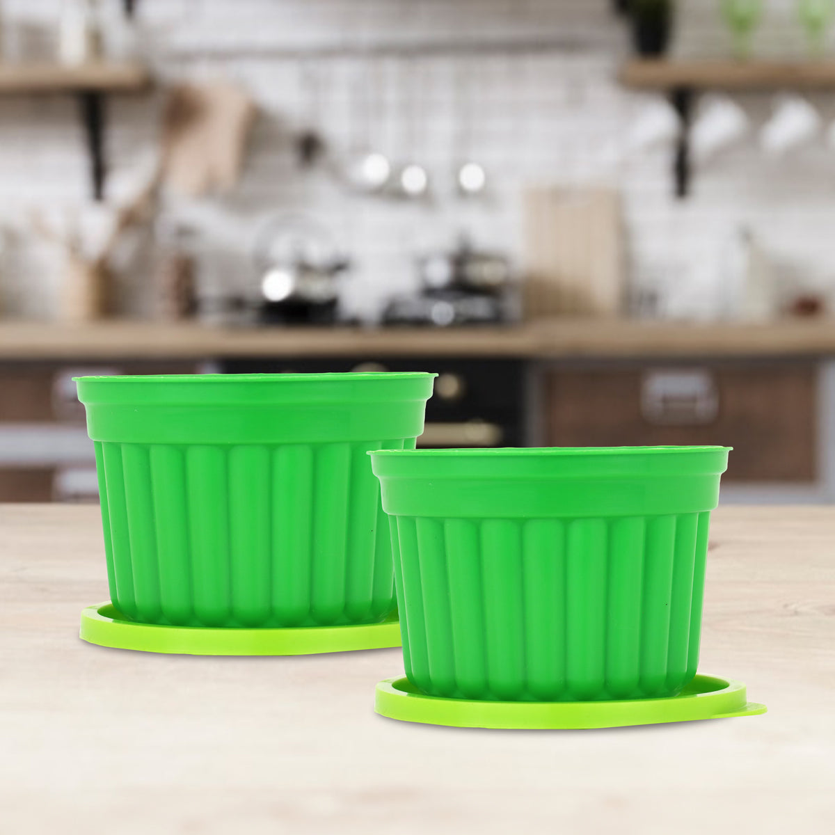 Gelatineros color Verde, 2 piezas