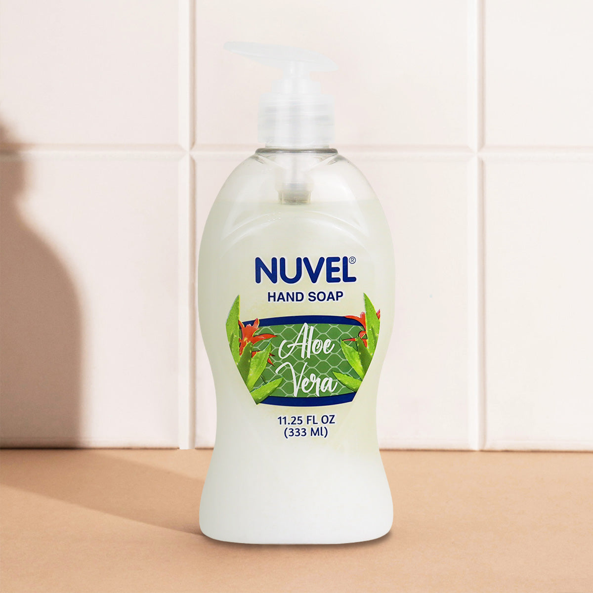 Jabón Líquido para Manos, Aloe Vera, Nuvel