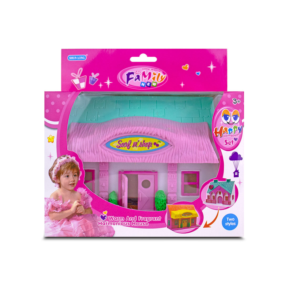 Toys Happy Homestead Casita de Juguete color Rosa