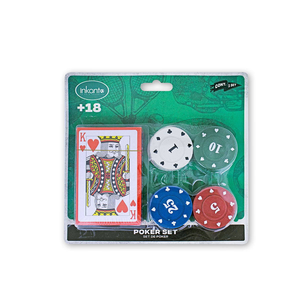 Set de Juego Poker Inkanto, Día del Padre