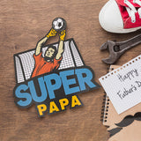 Decorativo Súper Papá, Día del Padre