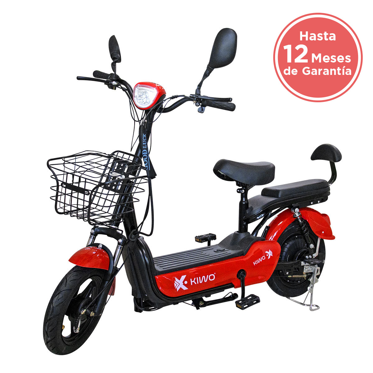 Bicicleta eléctrica Roja Kiwo 2023