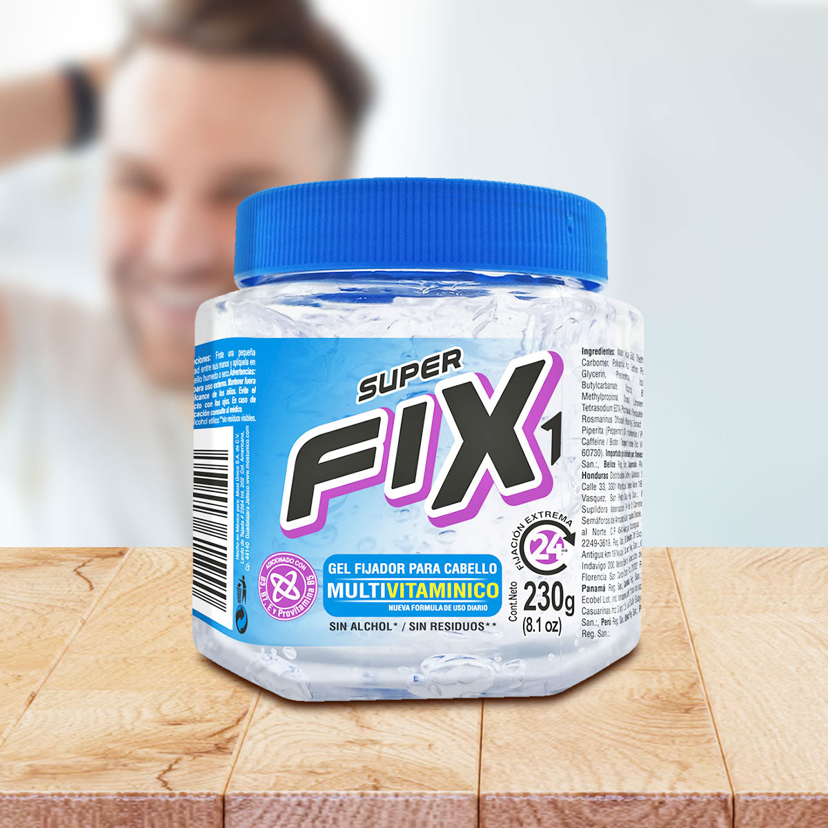 Gel Fijador para Cabello, Super Fix 230g