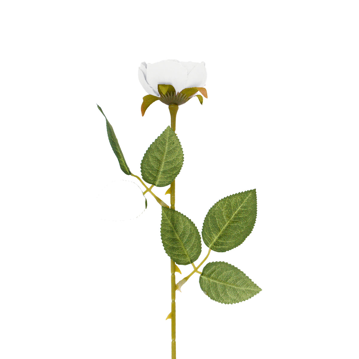 Peonia Decorativa Artificial color Blanco