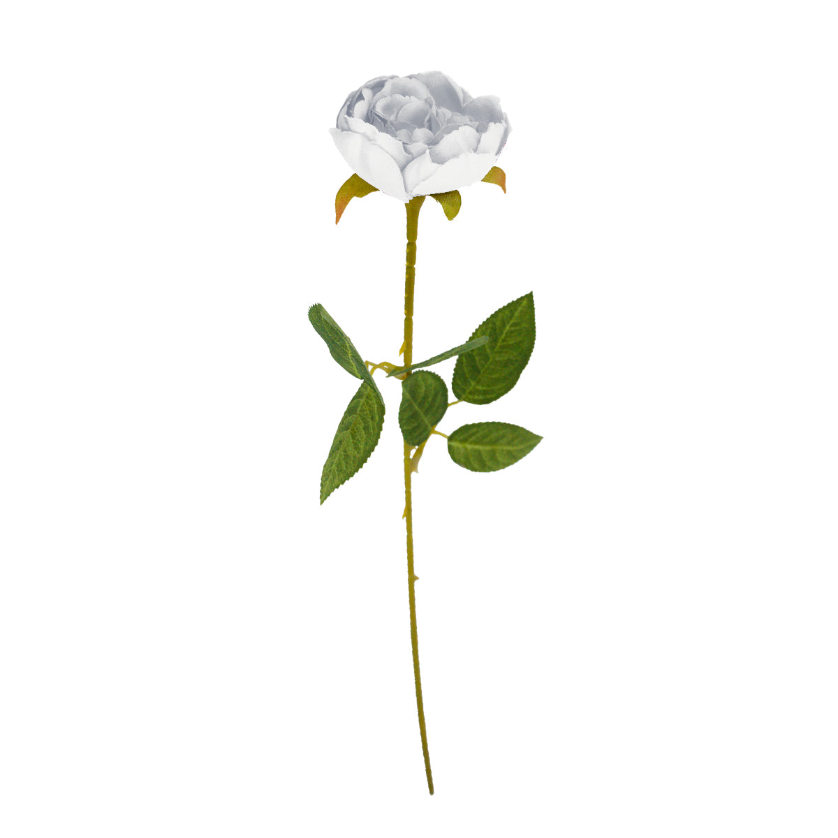 Peonia Decorativa Artificial color Blanco