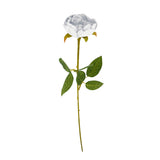 Peonia Decorativa Artificial color Blanco