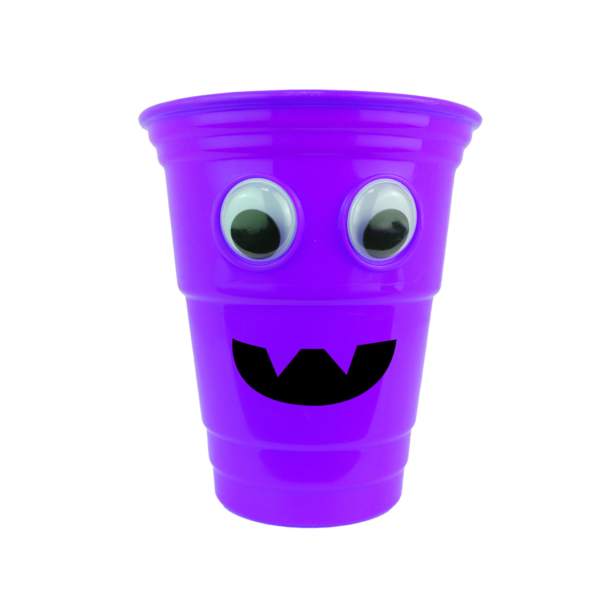 Vaso color Morado con Diseño de Halloween