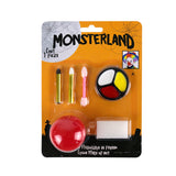 Set de Maquillaje para Disfraz de Payaso, Halloween