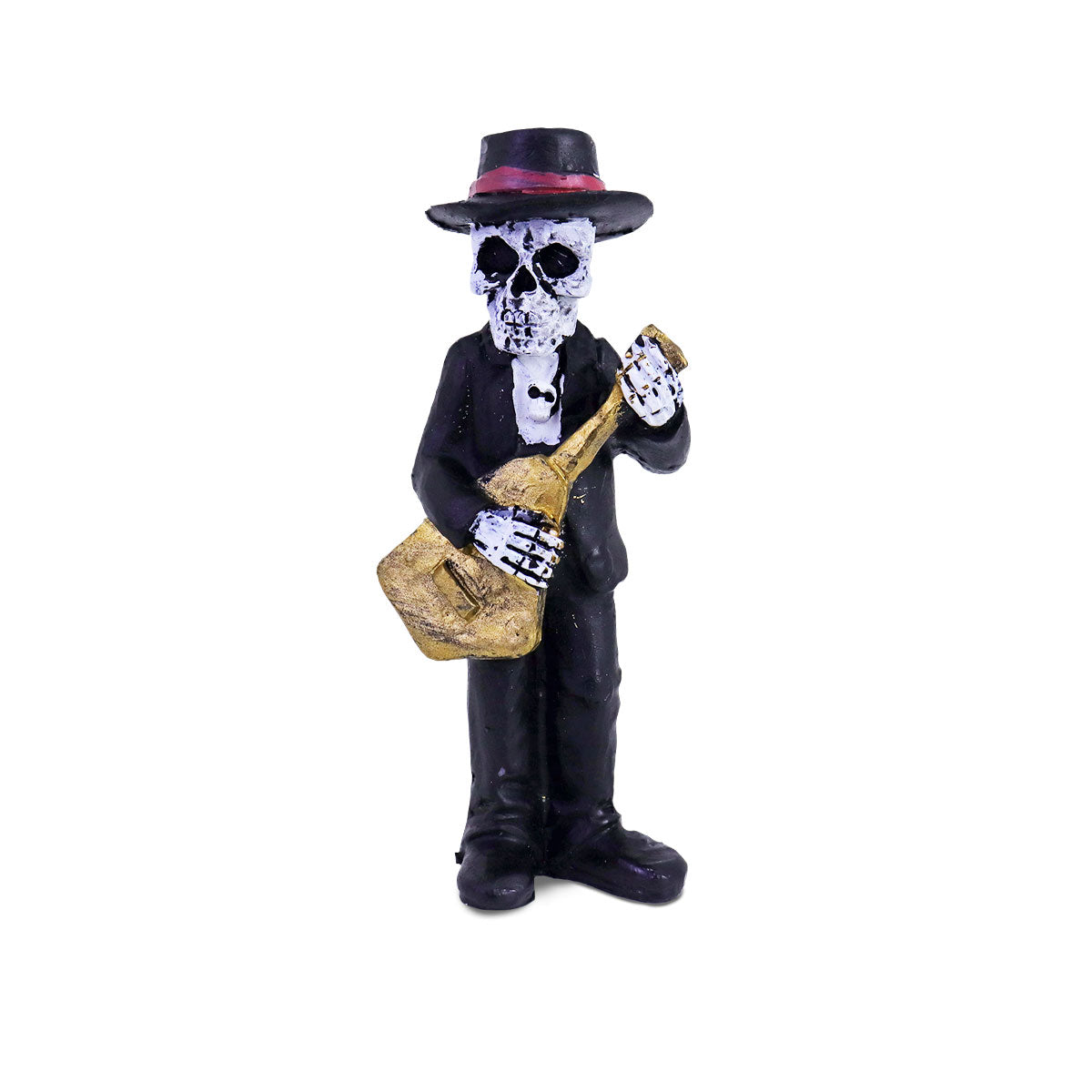 Figura Decorativa con Diseño de Músico Tocando la Guitarra