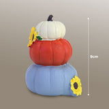 Figura Decorativa con Diseño de Calabaza color Azul