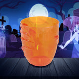 Vaso Zombie color Naranja de Plástico