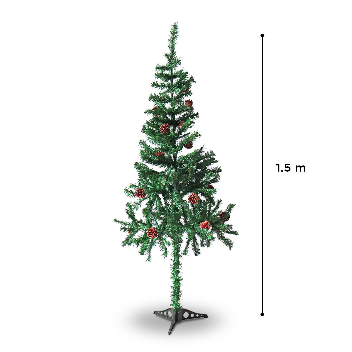 Árbol Navideño color Verde, 1.5m