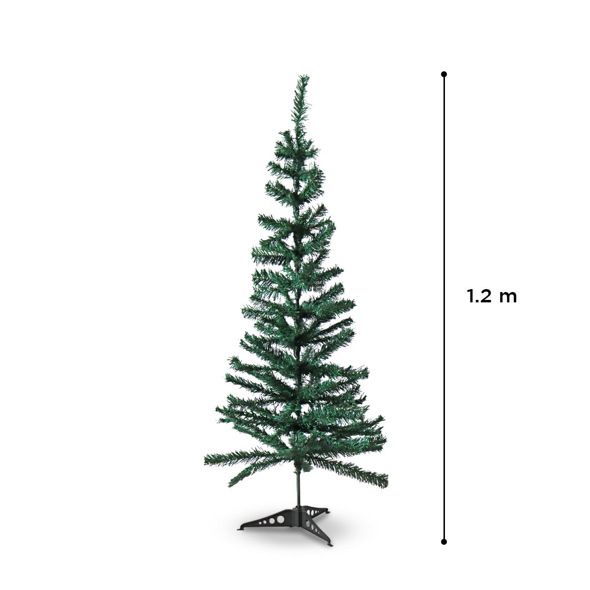 Paquete Navidad con 3 Cajas de Esferas, 2 Series de Luces y 1 Árbol Navideño 1.2m