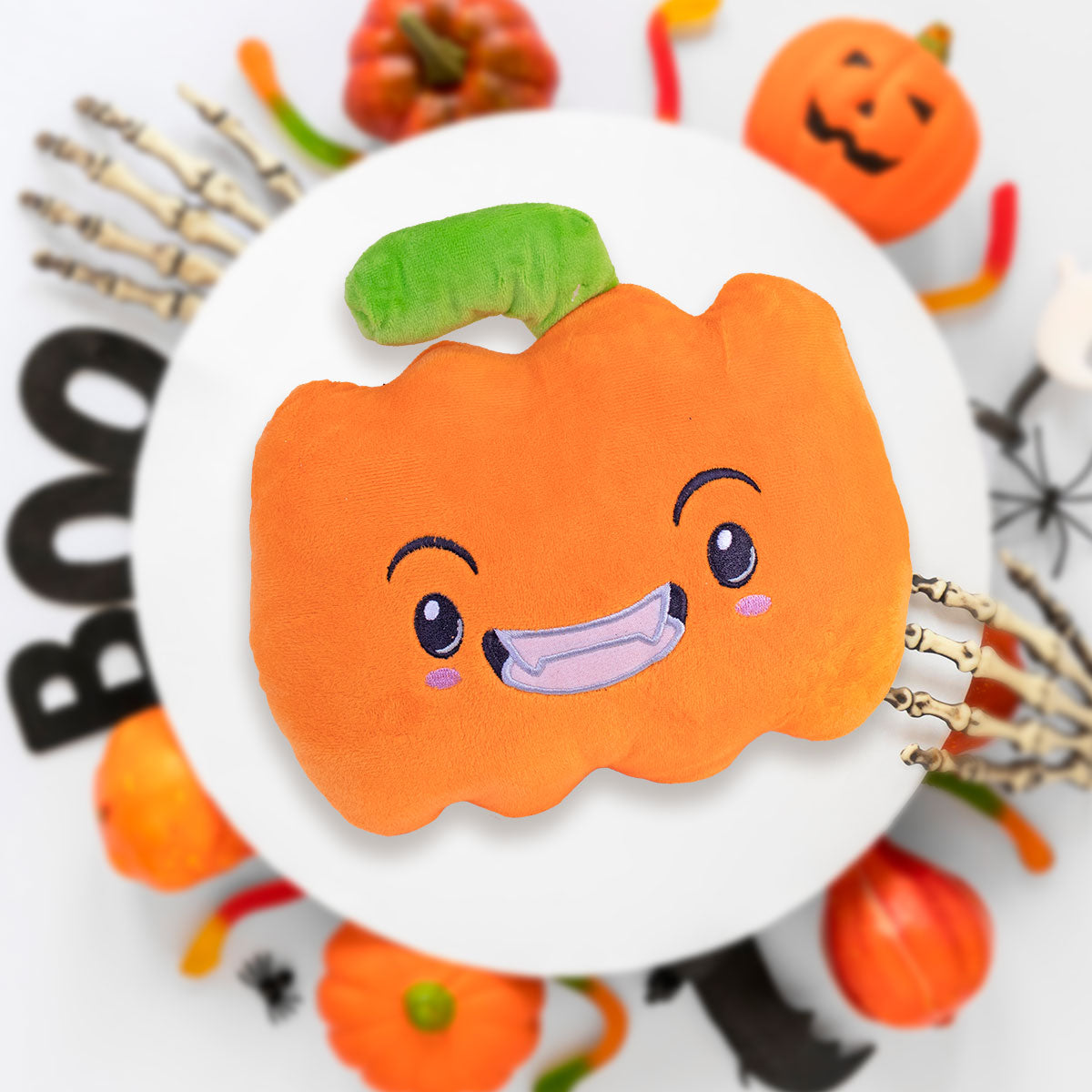 Adorable Calabaza de Peluche