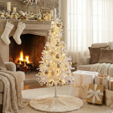 Árbol Navideño color Blanco, 1.2m