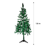 Árbol Navideño Artificial color Verde, 1.8m