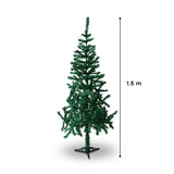 Árbol color Verde para Navidad, 1.5m