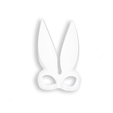 Antifaz con Diseño de Conejo, color Blanco