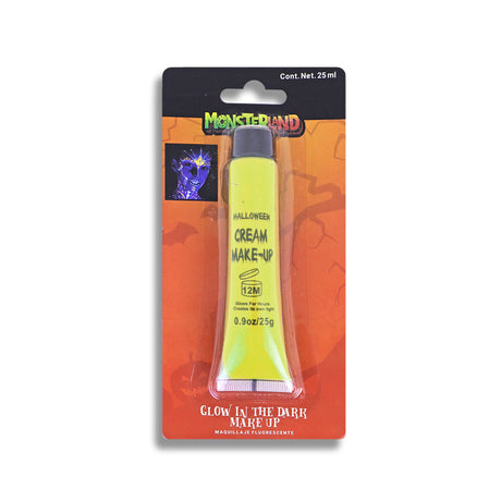 Maquillaje Fluorescente color Amarillo 25 ml