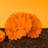 Bolas de Papel China color Naranja para Día de Muertos