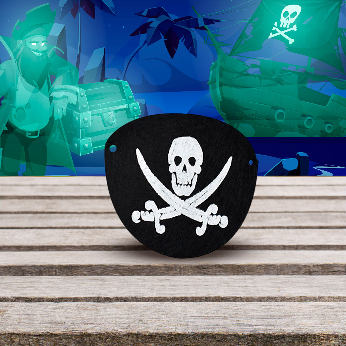 Parche, Disfraz de Pirata