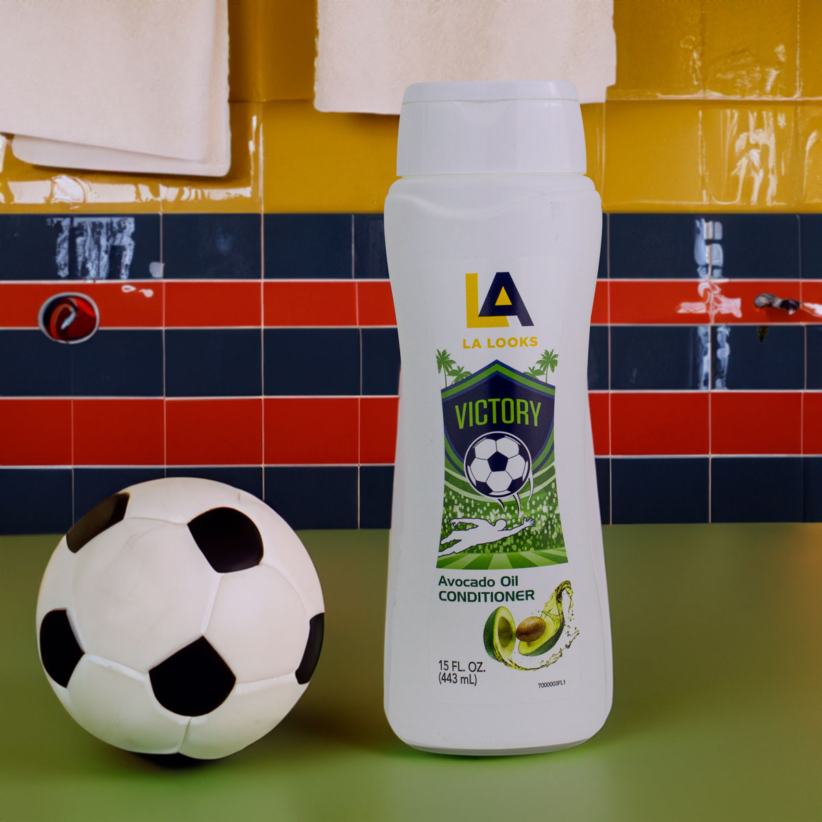 LA Soccer Victory Acondicionador Aceite de Aguacate 443 ml