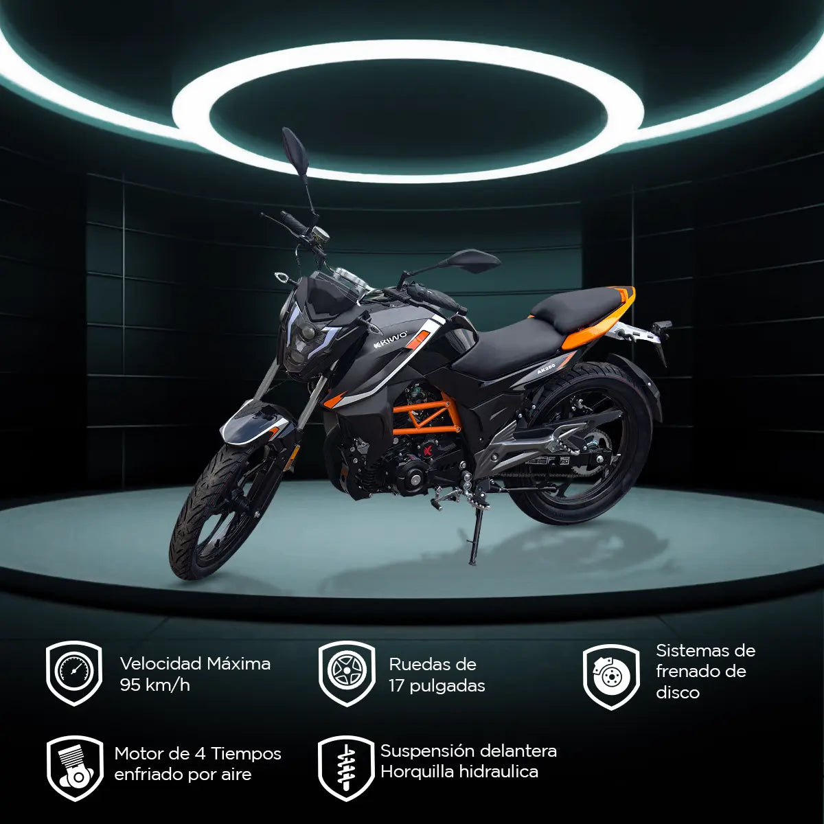 Motocicleta Kiwo Ak250