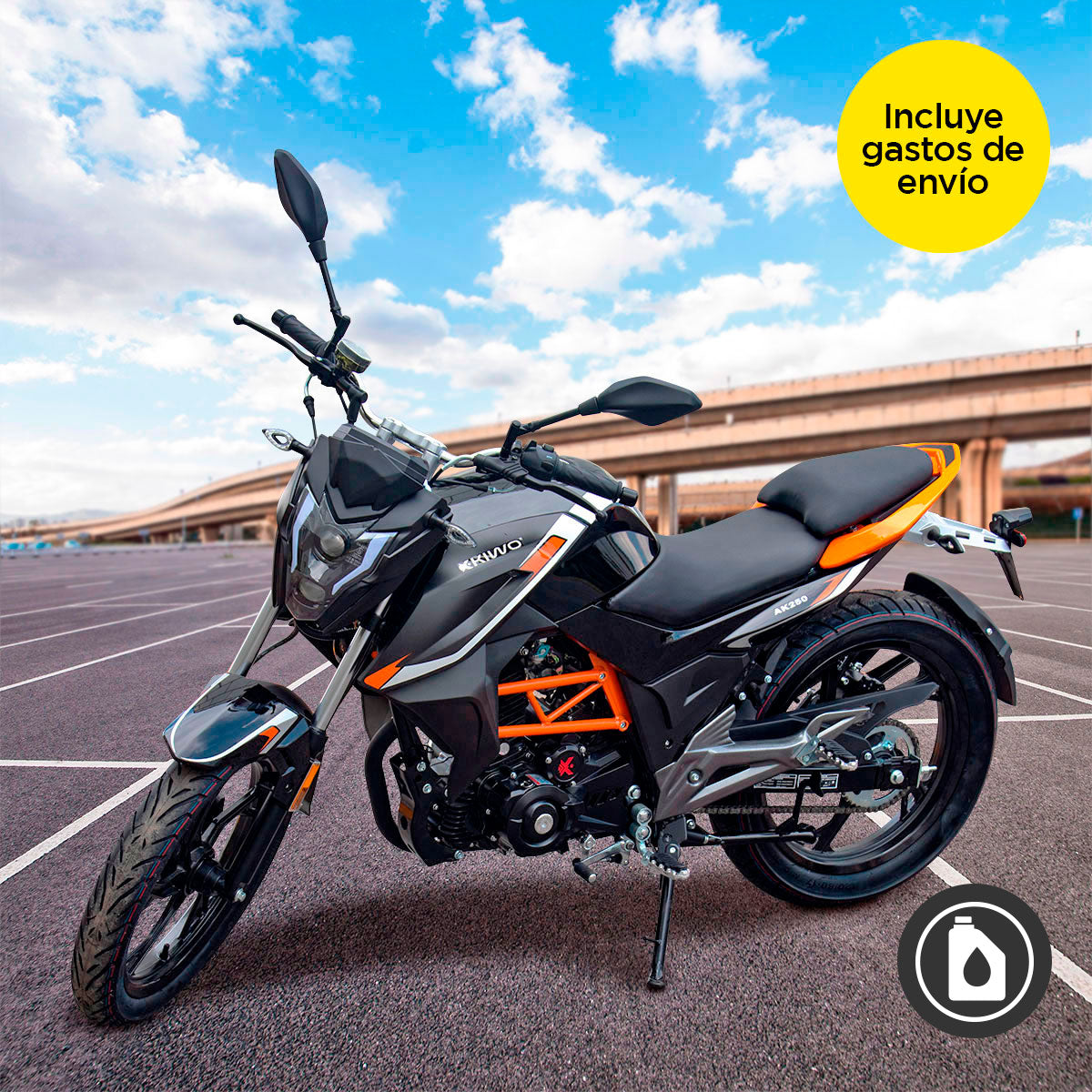 Motocicleta Kiwo Ak250