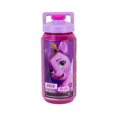 Botella de Plástico Para Agua con Diseño My Little Pony color Lila 600ml.
