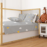 Juego de Sábanas Individual color Gris